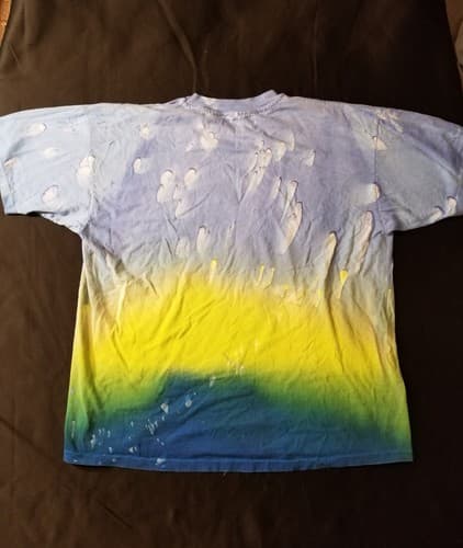Vtg DR SUESS 1997 TWO FISH RED FISH BLUE FISH TYE DYE T SHIRT SIZE XL - Thumbnail 4