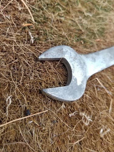 Vintage RK Combination Open End Wrench 14mm x 17mm HONDA MOTORS Japan Motorcycle - Thumbnail 6