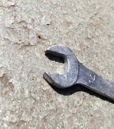 Vintage HONDA MOTORS HM RK Combination Open End Wrench 10 x 14mm Motorcycle - Thumbnail 2