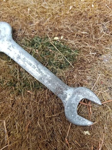 Vintage RK Combination Open End Wrench 14mm x 17mm HONDA MOTORS Japan Motorcycle - Thumbnail 3