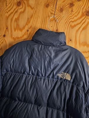 RARE Vintage 1996 The North Face Mens L Navy Blue 700 Nuptse Down Puffer Jacket - Thumbnail 14
