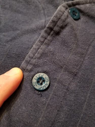 Vtg 90 Seattle Mariners Big Logo T-shirt Mens L Baseball MLB SALEM Button Jersey - Thumbnail 6
