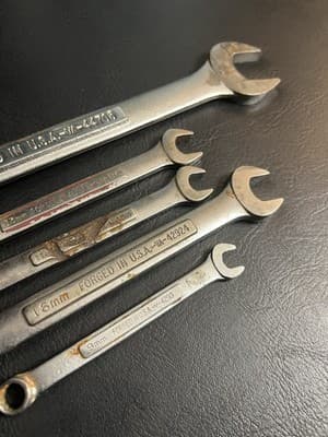 Lot Of 5 Vintage VV Craftsman Metric Combination Wrenches VA 16 13 11 9 - Thumbnail 10