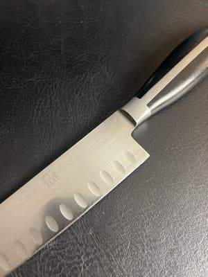 Zwilling J.A. Henckels Santoku Twin Cuisine Friodur 5.5” Chef Knife 30348-140 - Thumbnail 12