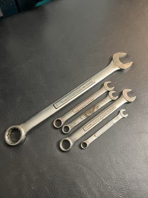 Lot Of 5 Vintage VV Craftsman Metric Combination Wrenches VA 16 13 11 9 - Thumbnail 7