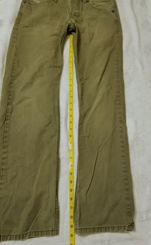 Men's RARE Green Diesel Viker A Trousers Regular Straight Pants W28 L30 - Thumbnail 2