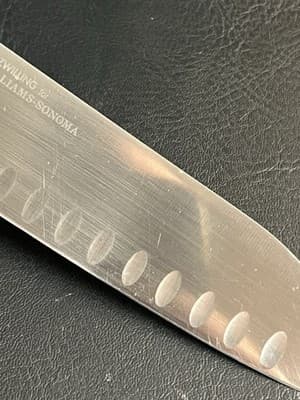 Zwilling J.A. Henckels Santoku Twin Cuisine Friodur 5.5” Chef Knife 30348-140 - Thumbnail 5