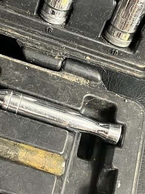 GearWrench 1/2” 19 Piece Metric Deep Mechanics Tool Set 81211F Incomplete - Thumbnail 7