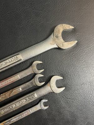 Lot Of 5 Vintage VV Craftsman Metric Combination Wrenches VA 16 13 11 9 - Thumbnail 11