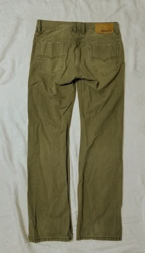 Men's RARE Green Diesel Viker A Trousers Regular Straight Pants W28 L30 - Thumbnail 10