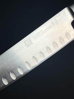 Zwilling J.A. Henckels Santoku Twin Cuisine Friodur 5.5” Chef Knife 30348-140 - Thumbnail 14