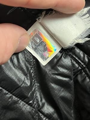 The North Face Thermoball Puffer Jacket Womens XS Quilted Full Zip Black Hooded - Thumbnail 12