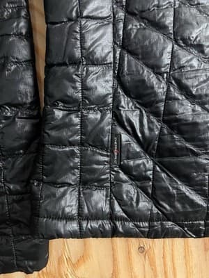 The North Face Thermoball Puffer Jacket Womens XS Quilted Full Zip Black Hooded - Thumbnail 16