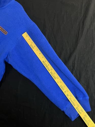 VTG 90s RL 2000 POLO Ralph Lauren Sz S Thick Ski Sweater Cobalt Blue Classic 1/4 - Thumbnail 7
