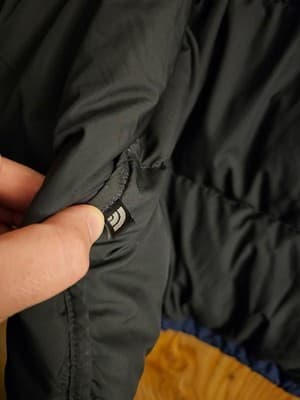 RARE Vintage 1996 The North Face Mens L Navy Blue 700 Nuptse Down Puffer Jacket - Thumbnail 22