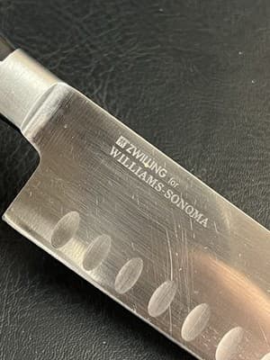 Zwilling J.A. Henckels Santoku Twin Cuisine Friodur 5.5” Chef Knife 30348-140 - Thumbnail 4