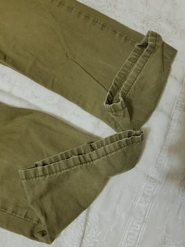 Men's RARE Green Diesel Viker A Trousers Regular Straight Pants W28 L30 - Thumbnail 8