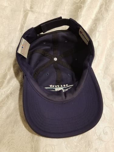 VTG Seattle Mariners Sports Specialties Cross Hat Ball Cap Hook Loop Vintage - Thumbnail 7