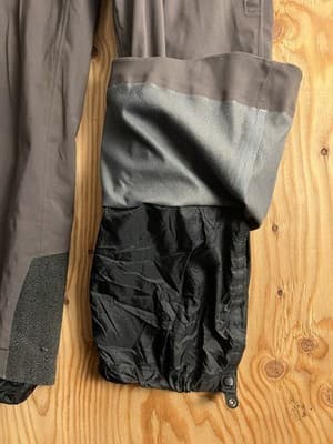 VTG Arcteryx Descent Hard Shell Goretex Ski Pants Mens XL Slate Snow Adjustable - Thumbnail 18