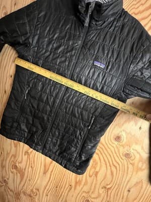 Patagonia Nano Puff Jacket Mens Small Black Quilted Insulated Outdoor 84212 - Thumbnail 6