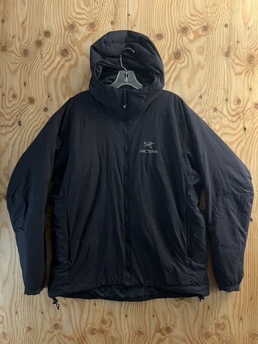 Arc'teryx Mens XL - Atom AR Hoody Jacket - Black Full Zip 14648 - Image 1