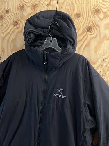 Arc'teryx Mens XL - Atom AR Hoody Jacket - Black Full Zip 14648 - Thumbnail 2