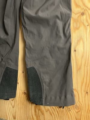 VTG Arcteryx Descent Hard Shell Goretex Ski Pants Mens XL Slate Snow Adjustable - Thumbnail 17