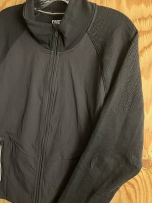 Smartwool Active Womens XL Merino Wool Blend Full Zip Intraknit Jacket Black - Thumbnail 15