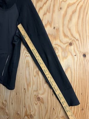 Smartwool Active Womens XL Merino Wool Blend Full Zip Intraknit Jacket Black - Thumbnail 10