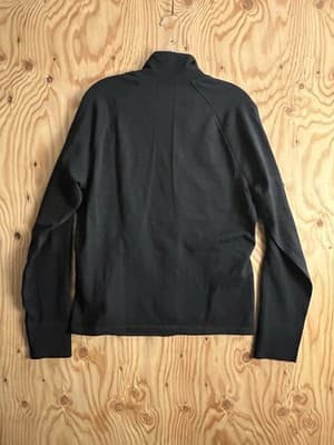 Smartwool Active Womens XL Merino Wool Blend Full Zip Intraknit Jacket Black - Thumbnail 12