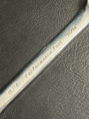 Performance Tool 11/16 Inch 12 Point Combination Wrench SAE - Thumbnail 4