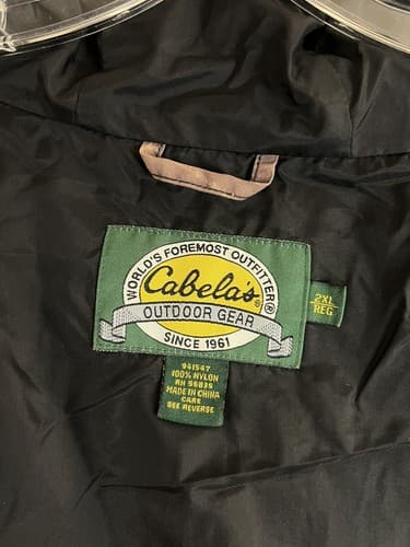 Cabela's Men's 2XL GoreTex Full Zip Mossy Oak Camo Hunting Rain Jacket Hooded - Thumbnail 8
