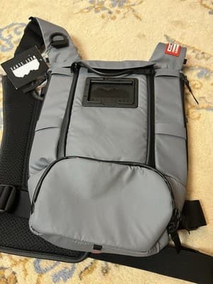 West Slope Gear Pro-180X Chest Pack Grey New Tags Outdoors Adventure Backpack - Thumbnail 2