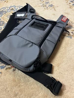 West Slope Gear Pro-180X Chest Pack Grey New Tags Outdoors Adventure Backpack - Thumbnail 4