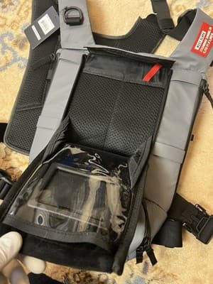West Slope Gear Pro-180X Chest Pack Grey New Tags Outdoors Adventure Backpack - Thumbnail 6