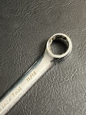 Performance Tool 11/16 Inch 12 Point Combination Wrench SAE - Thumbnail 5