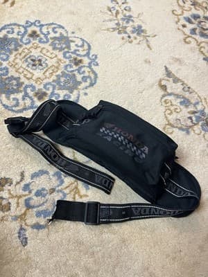 VTG HONDA Racing Motorcycle Bike Car Gear Fanny Hip Waist Pack Bag 9x4 NO BUCKLE - Thumbnail 2
