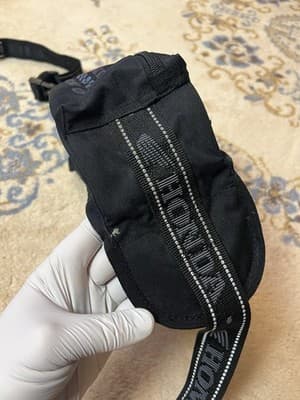 VTG HONDA Racing Motorcycle Bike Car Gear Fanny Hip Waist Pack Bag 9x4 NO BUCKLE - Thumbnail 4