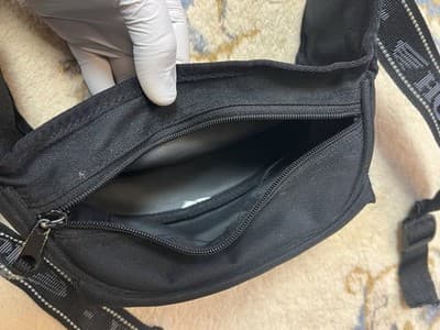 VTG HONDA Racing Motorcycle Bike Car Gear Fanny Hip Waist Pack Bag 9x4 NO BUCKLE - Thumbnail 9