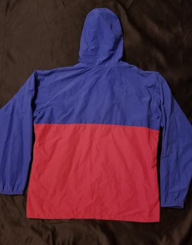 VTG 90s Patagonia Hoody Pullover Sailing 1/4 Snap Marsupial Jacket Men's Large - Thumbnail 8