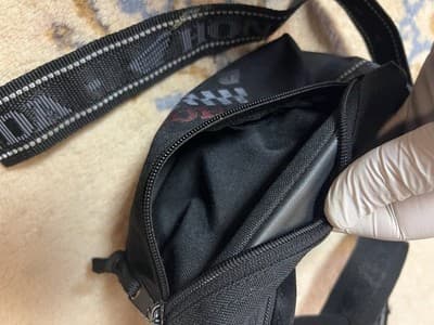 VTG HONDA Racing Motorcycle Bike Car Gear Fanny Hip Waist Pack Bag 9x4 NO BUCKLE - Thumbnail 10