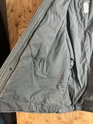 VTG Green US Army Extreme Cold Weather N-3B Hooded Parka Mens XL Jacket Coat - Thumbnail 8