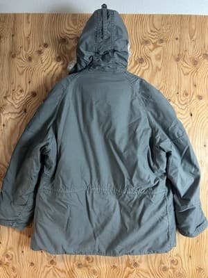 VTG Green US Army Extreme Cold Weather N-3B Hooded Parka Mens XL Jacket Coat - Thumbnail 16