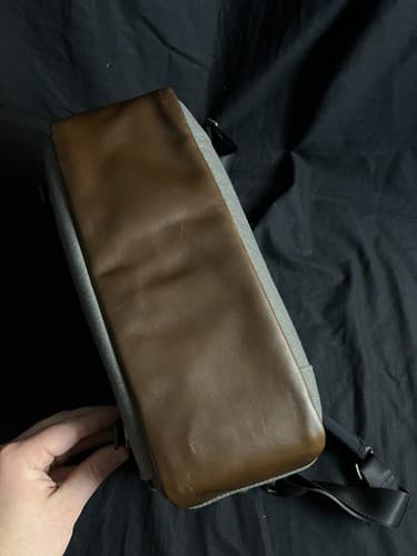 NWT Think Tank Photo Signature 13 Shoulder Bag Dusty Olive Camera Leather - Thumbnail 7