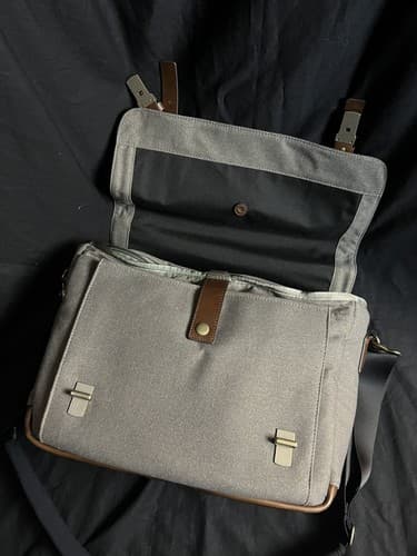NWT Think Tank Photo Signature 13 Shoulder Bag Dusty Olive Camera Leather - Thumbnail 8