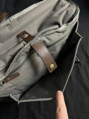 NWT Think Tank Photo Signature 13 Shoulder Bag Dusty Olive Camera Leather - Thumbnail 14