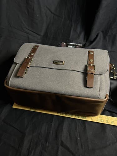 NWT Think Tank Photo Signature 13 Shoulder Bag Dusty Olive Camera Leather - Thumbnail 15