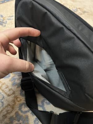 Peak Design Everyday Sling 6L Black Nylon Camera Bag KEI Realty NO Dividers - Thumbnail 16