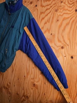 VTG Mens S Adidas Puff Zip Up Snow Jacket Collectors Edition RARE! Vintage! - Thumbnail 8