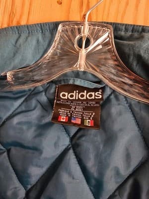 VTG Mens S Adidas Puff Zip Up Snow Jacket Collectors Edition RARE! Vintage! - Thumbnail 12